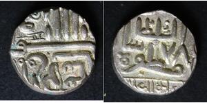 INDIA (Nawanagar) 1 Kori AH978 - Silver - VF - 458