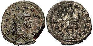 1 Antoninian Römische Kaiserzeit (27BC-395)  Gallienus (218-268)