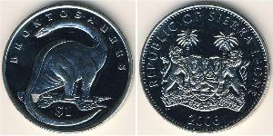 1 Dollar Sierra Leone Kupfer/Nickel 