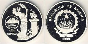 100 кванза Ангола,Республика Argento 