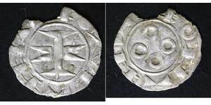 MELGUEIL (France) Denier ND (ca. 1100-1200) - Billon - 1012