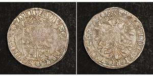  
   
      1599, East Friesland (Countship), Enno III. Silver Schilling (6 Stuber) Coin. R!  Mint Place: Emden   Mint Period: 1599-1625  Denomination: Schilling (6 Stüber)  Condition: Weakly str ...