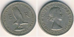 2 Shilling 羅德西亞 (1965 - 1979) 銅 