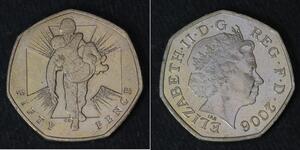 50 Penny United Kingdom  