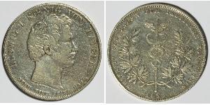 1 Thaler 巴伐利亞王國 (1806 - 1918) 銀 路德维希一世 (巴伐利亚)