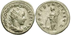  Антонініан Римська імперія (27BC-395) Срібло Гордіан III(225-244)