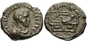 1 Tetradramma Impero romano (27BC-395) Bronzo Gallieno (218-268)