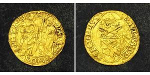  
 
  
 

 
 1471, Vatican, Pope Paul II. Scarce Papal Gold Ducat Coin. Damaged! aVF- 
  
 Mint Place: Rome Denomination: Gold Ducat Mint Period: 1464-1471 AD Reference: Friedberg 19, Berman-401, ...