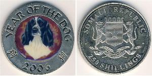 250 Shilling Somalie Cuivre/Nickel 