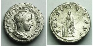 
          
           
             
              GORDIAN III AR ANT 
           
           
             
              Description: 
              
              Date: C, 239 AD 
            ...