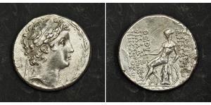 
 
   Genius Antiques 

 Seleucid Empire, Demetrios II Nikator (129-125 BC) AR Tetradrachm Coin. XF-  Mint Place: Antioch  State: Seleukid Kingdom  Denomination: AR Tetradrachm   Mint Period: da ...