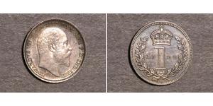 1 Penny United Kingdom Silver Edward VII (1841-1910)