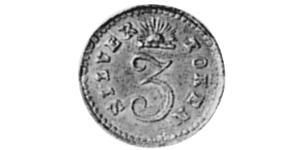 1 Threepence 澳大利亚 銀 