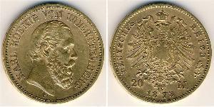 20 Mark Grand Duchy of Baden (1806-1918) Gold 