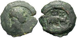 1 Dichalkon Impero romano (27BC-395) Bronzo Traiano (53-117)