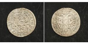  
 
   1709, Bohemia, Joseph I. Silver 3 Kreuzer Coin. (Corroded F!) Prague mint!   Mint Year: 1709  Mint Place: Breslau  Condition: Corroded F!  Denomination: 3 Kreuzer  Diameter: 21mm  Material ...