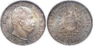 5 Марка Королівство Пруссія (1701-1918) Срібло Wilhelm I, German Emperor (1797-1888)