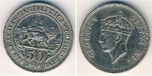 50 Cent East Africa Copper/Nickel 
