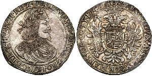 1 Thaler 神圣罗马帝国 (962 - 1806) 銀 斐迪南三世 (神圣罗马帝国) (1608-1657)
