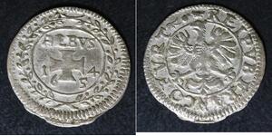 FRANKFURT AM MAIN (German City) 1 Albus 1654 - Silver - 826
