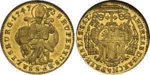 1 Ducat Salzburg Gold 