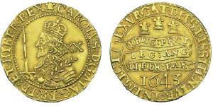 1 Pound 英格兰王国 金 查理一世 (英格蘭) (1600 - 1649)