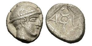  Diobol Antikes Griechenland (1100BC-330) Silber 