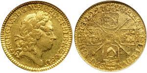 1/2 Guinea Regno Unito di Gran Bretagna (1707-1801) Oro Giorgio I (1660-1727)