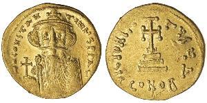 1 Solidus Imperio bizantino (330-1453) Oro Constans II (630-668)