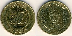 5 Zaire Republic of Zaire (1971 - 1997)  