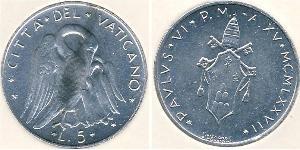 5 Lira Vatican (1926-)  