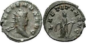 1 Antoninien Empire romain (27BC-395)  Gallien (218-268)