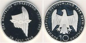 10 Mark Deutschland Silber 