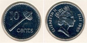 10 Цент Фіджі Нікель/Мідь 