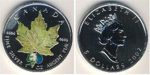 5 Dollar Canada Argent 