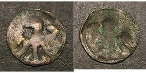 BRANDENBURG (German State) Obol ND(~1400)  - Billon - Jobst - VF - 3089 *