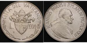 100 Lira Vatikanstadt  