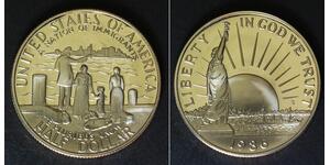 USA Half Dollar 1986 S Proof - Statue of Liberty Centennial - 859