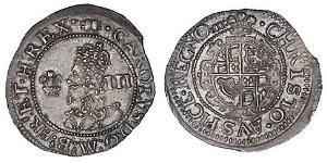  Threepence Kingdom of England (927-1649,1660-1707) Silver Charles I (1600-1649)