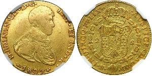 2 Escudo Kingdom of Spain (1808 - 1813) Gold Ferdinand VII of Spain (1784-1833)