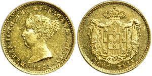 1000 Reis Kingdom of Portugal (1139-1910) Gold 