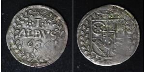 MAINZ (German State) 1 Albus 1656 MF - Silver - 856