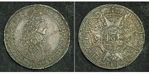  
 
  
 1704, Olmutz/Olmouc, Charles III of Lorraine. Large Silver Thaler Coin. XF! 
   
  Mint year: 1704 Mint Place: Olmutz  Denomination: Thaler Reference: Davenport 1208, Lichnowsky/Mayer 342 ...