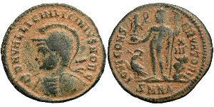  AE3 / 1 Фолліс Римська імперія (27BC-395) Бронза Ліциній II (315-326)