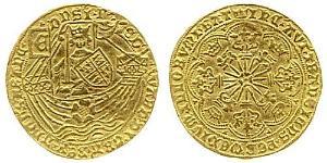1 Ryal Königreich England (927-1649,1660-1707) Gold Edward IV (1442-1483)