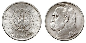 2 Zloty Zweite Polnische Republik (1918 - 1939)  