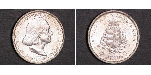 2 Pengo Reino de Hungría (1920 - 1946) Plata Franz Liszt