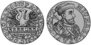 1 Zwolfer Principality of Transylvania (1571-1711) Plata 