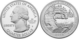 1/4 Dollar USA (1776 - ) Silver George Washington