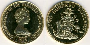 200 Dollar Bahamas Gold 